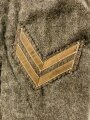 U.S. WWI AEF Tunic, member of 32nd " red arrow" Division. ( Grimpettes Wood, Bellevue Farm, Fismes, Argonne, Rhine.) Two overseas stripes, good condition