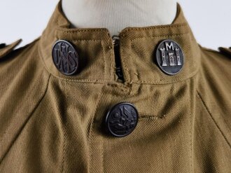 U.S. WWI AEF  tunic, soldier was an engineer and member of the "Advance Sector Service of Supply" group in France, which basically supported the front line units.