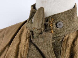 U.S. WWI AEF  tunic, soldier was member of the 27th Infantry Division, which had seen combat action in France, mainly  Meuse-Argonne (only the artillery), Ypres-Lys, Somme Offensive