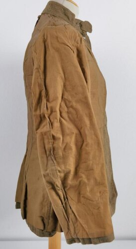 U.S. WWI AEF  tunic, soldier was member of the 27th Infantry Division, which had seen combat action in France, mainly  Meuse-Argonne (only the artillery), Ypres-Lys, Somme Offensive