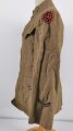 U.S. WWI AEF  tunic, soldier was member of the 27th Infantry Division, which had seen combat action in France, mainly  Meuse-Argonne (only the artillery), Ypres-Lys, Somme Offensive