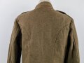 U.S. WWI AEF  tunic, soldier was member of the 90th Infantry Division, which had seen combat in France, mainly St. Mihiel, Argonnen, Cunel, Bantheville. Two overseas stripes, good condition