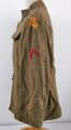 U.S. WWI AEF  tunic, soldier was member of the 90th Infantry Division, which had seen combat in France, mainly St. Mihiel, Argonnen, Cunel, Bantheville. Two overseas stripes, good condition