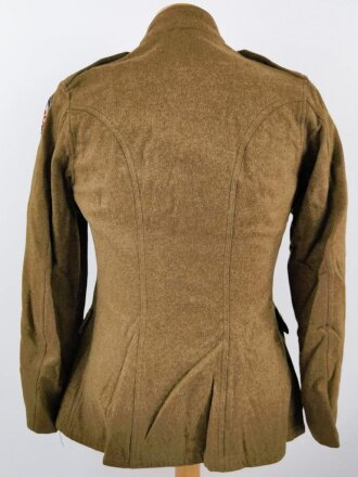 U.S. WWI AEF  tunic, soldier was member of the "Advance Sector Service of Supply" group in France, which basically supported the front line units.