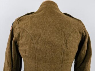 U.S. WWI AEF  tunic, soldier was member of the "Advance Sector Service of Supply" group in France, which basically supported the front line units.