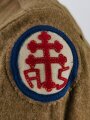 U.S. WWI AEF  tunic, soldier was member of the "Advance Sector Service of Supply" group in France, which basically supported the front line units.