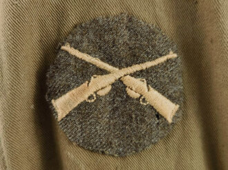 U.S. WWI AEF  tunic, soldier was member of the 78th Infantry Division which had seen combat in St. Mihiel, Meuse-Argonne and Lorraine. Once overseas, good condition