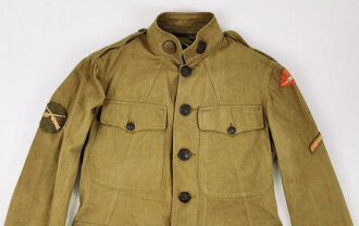 U.S. WWI AEF  tunic, soldier was member of the 78th Infantry Division which had seen combat in St. Mihiel, Meuse-Argonne and Lorraine. Once overseas, good condition