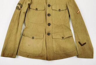 U.S. WWI AEF  tunic, soldier was member of the 78th Infantry Division which had seen combat in St. Mihiel, Meuse-Argonne and Lorraine. Once overseas, good condition