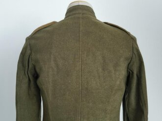 U.S. WWI AEF  tunic, soldier was member of the 37th Infantry Division which had seen combat in Meuse-Argonne and at Ypres-Lys offensives . Twice overseas, some moth holes, otherwise good condition