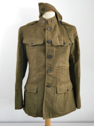 U.S. WWI AEF  tunic, soldier was member of the III Corps which had seen combat in Soissons,  Meuse-Argonne and  Forges . Overseas once,  good condition