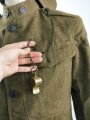 U.S. WWI AEF  tunic, soldier was member of the III Corps which had seen combat in Soissons,  Meuse-Argonne and  Forges . Cverseas once,  good condition