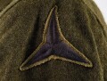 U.S. WWI AEF  tunic, soldier was member of the III Corps which had seen combat in Soissons,  Meuse-Argonne and  Forges . Overseas once,  good condition