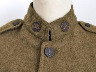 U.S. WWI AEF  tunic and pants, soldier was member of the 1st  Army Group which had seen combat in St Mihiel and  Meuse-Argonne  . Cverseas once,  good condition