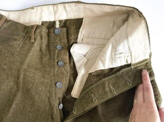 U.S. WWI AEF  tunic and pants, soldier was member of the 1st  Army Group which had seen combat in St Mihiel and  Meuse-Argonne  . Cverseas once,  good condition