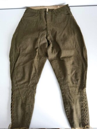 U.S. WWI AEF 1918 dated  pants, some moth holes, otherwise in good condition