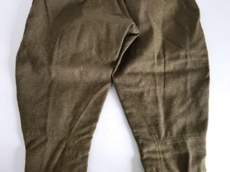 U.S. WWI AEF 1918 dated  pants, some moth holes, otherwise in good condition