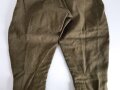 U.S. WWI AEF 1918 dated  pants, some moth holes, otherwise in good condition