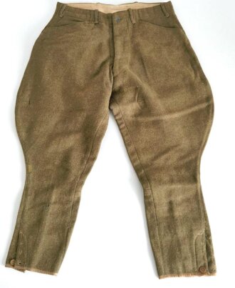 U.S. WWI AEF  pants, some moth holes, otherwise in good...