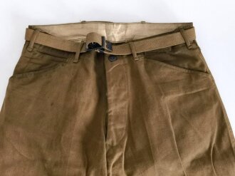 U.S. WWI AEF trousers with " Mills " service...