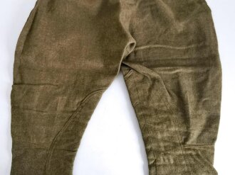 U.S. WWI AEF 1918 dated  pants, some moth holes, otherwise in good condition