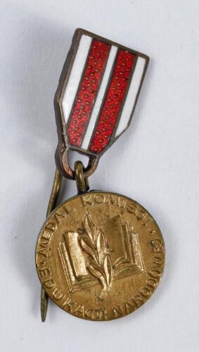 Polen , Miniatur 15mm zur Medaille nationaler...