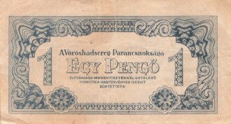 Ungarn, Banknote 1 Pengo 1944