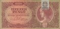 Ungarn, Banknote 10000 Pengo 1945