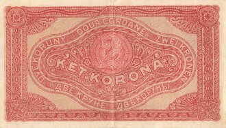 Ungarn, Banknote 2 Korona 1920