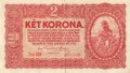 Ungarn, Banknote 2 Korona 1920