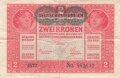 Österreich Ungarn k.u.k. , Banknote Zwei Kronen 1917