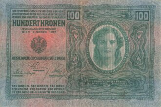 Österreich Ungarn k.u.k. , Banknote Hundert  Kronen...