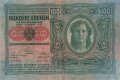 Österreich Ungarn k.u.k. , Banknote Hundert  Kronen 1912