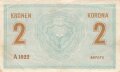 Österreich Ungarn k.u.k. , Banknote Zwei Kronen 1914