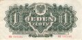 Polen , Banknote 1 Zloty 1944