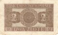 Polen , Banknote 2 Zloty 1941