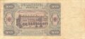 Polen , Banknote 20 Zlotych 1948