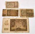 Polen , 4 x Banknote aus der Zeit des 2.Weltkrieg