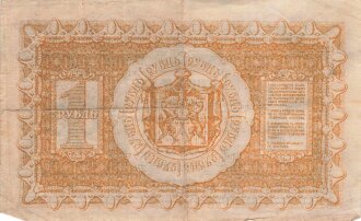 Russland , Banknote 1 Rubel 1918