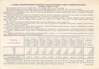 Russland , Staatsanleiheschein 10 Rubel 1941