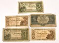 Russland 2.Weltkrieg, 5 Banknoten