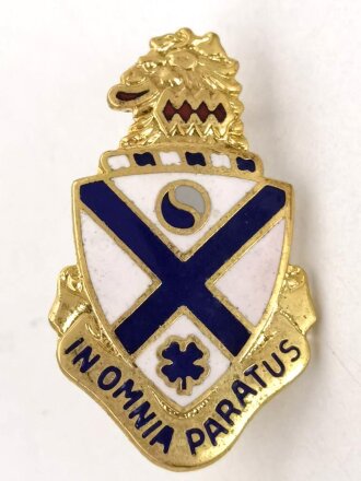 U.S. Army Unit Crest "114th Infantry" pins missing