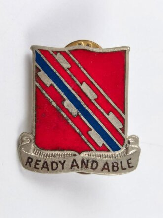 U.S. Army Unit Crest "411th Engineer Battalion"