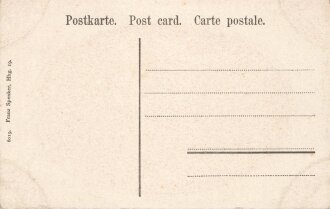 Postkarte, Deutsch Südwestafrika "Rede und Brandung Swakopmund", in den Ecken Abdrücke aus Album