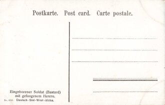 Postkarte, Deutsch Südwestafrika "Eingeborener...