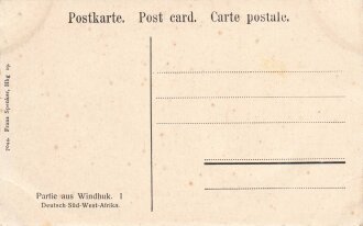 Postkarte, Deutsch Südwestafrika "Partie aus...