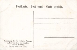 Postkarte, Deutsch Südwestafrika "Verladung der...