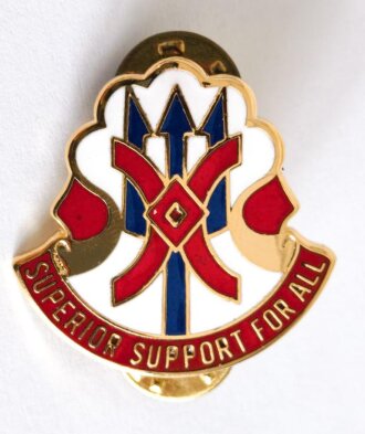 U.S. Army Unit Crest "114th Support Group" 