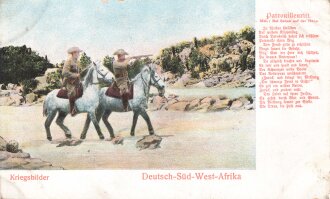 Postkarte, Deutsch Südwestafrika...