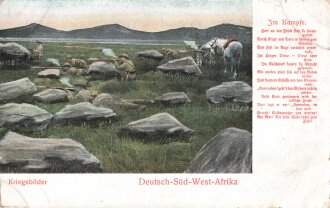 Postkarte, Deutsch Südwestafrika "Im...